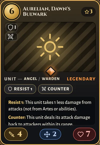 Aurelian, Dawn's Bulwark