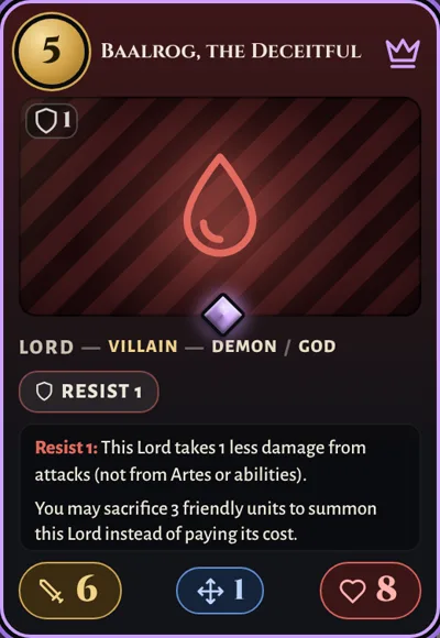 Baalrog, the Deceitful