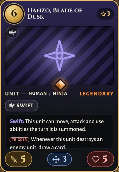 Hanzo, Blade of Dusk