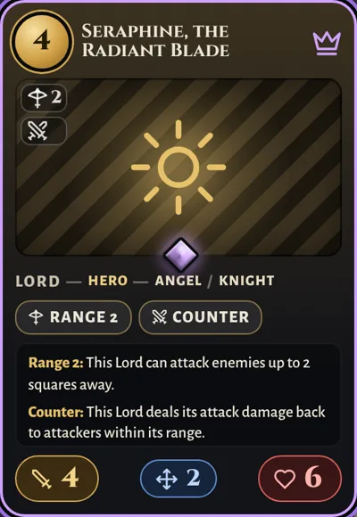 Seraphine, the Radiant Blade