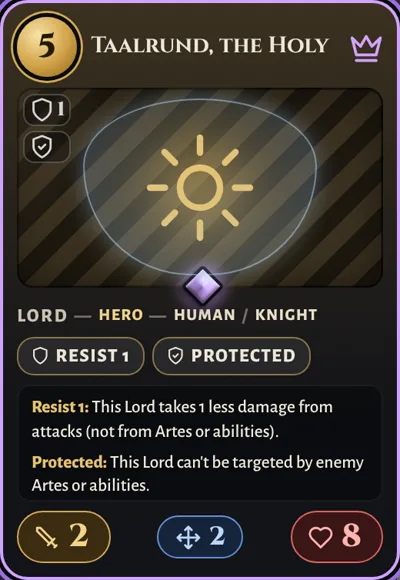 Taalrund, the Holy
