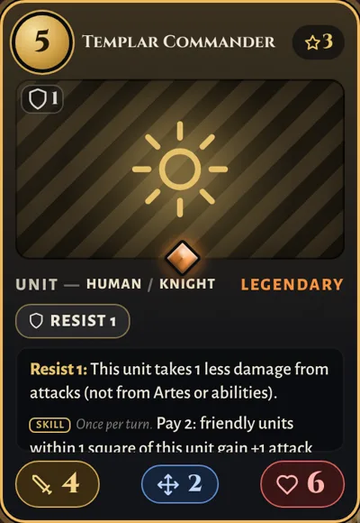 Templar Commander